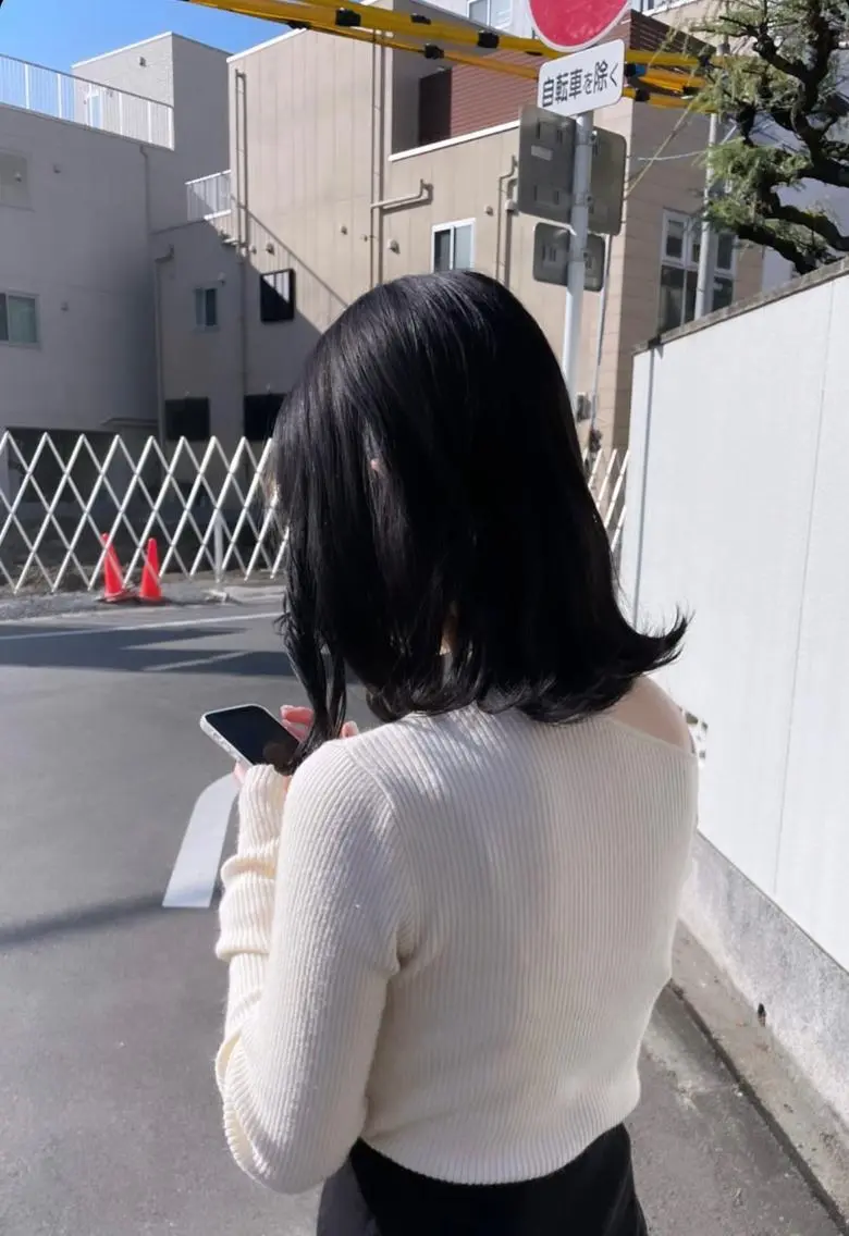 ミディアム 木村 あかりのヘアスタイル