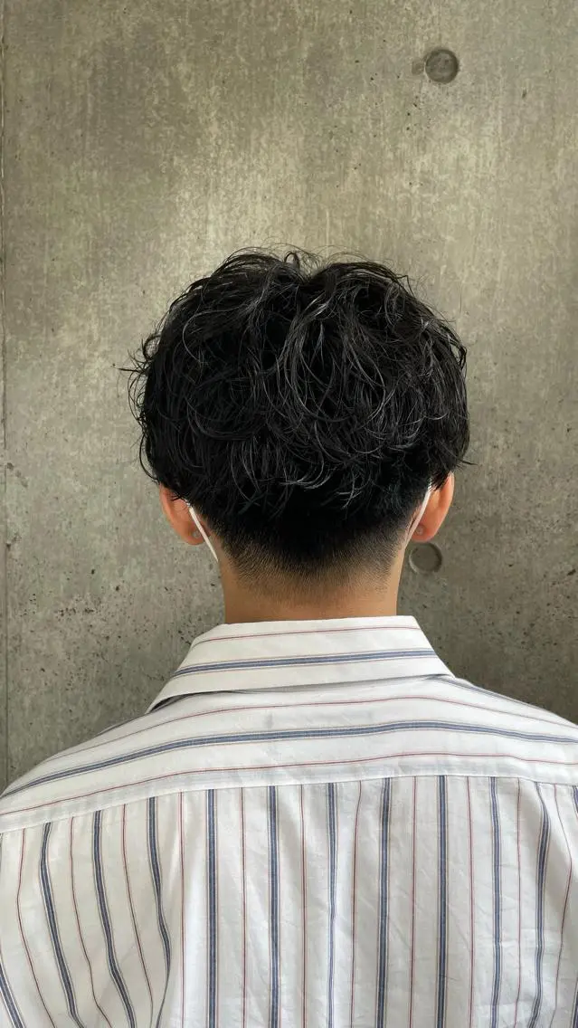 メンズ もりたみかこ 美容師お休み中のヘアスタイル