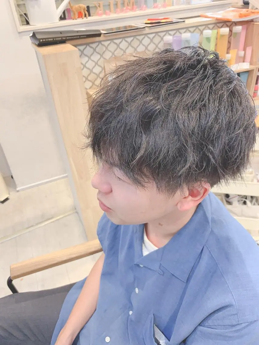 ショート パーマ カット 中条 高志のヘアスタイル