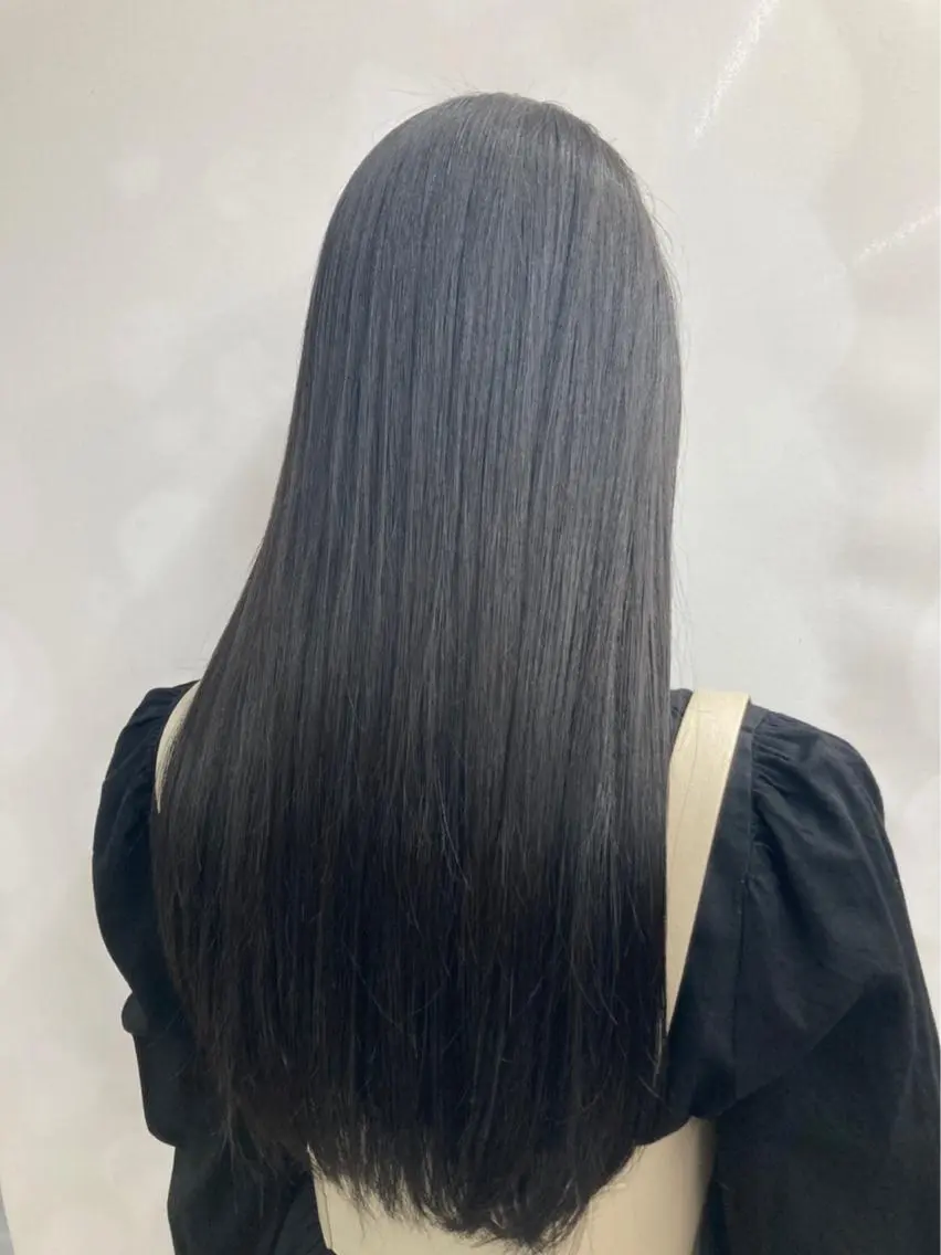 ロング カラー パーマ ヘアアレンジ 【公式】amble luxe池袋東口🩷のヘアスタイル