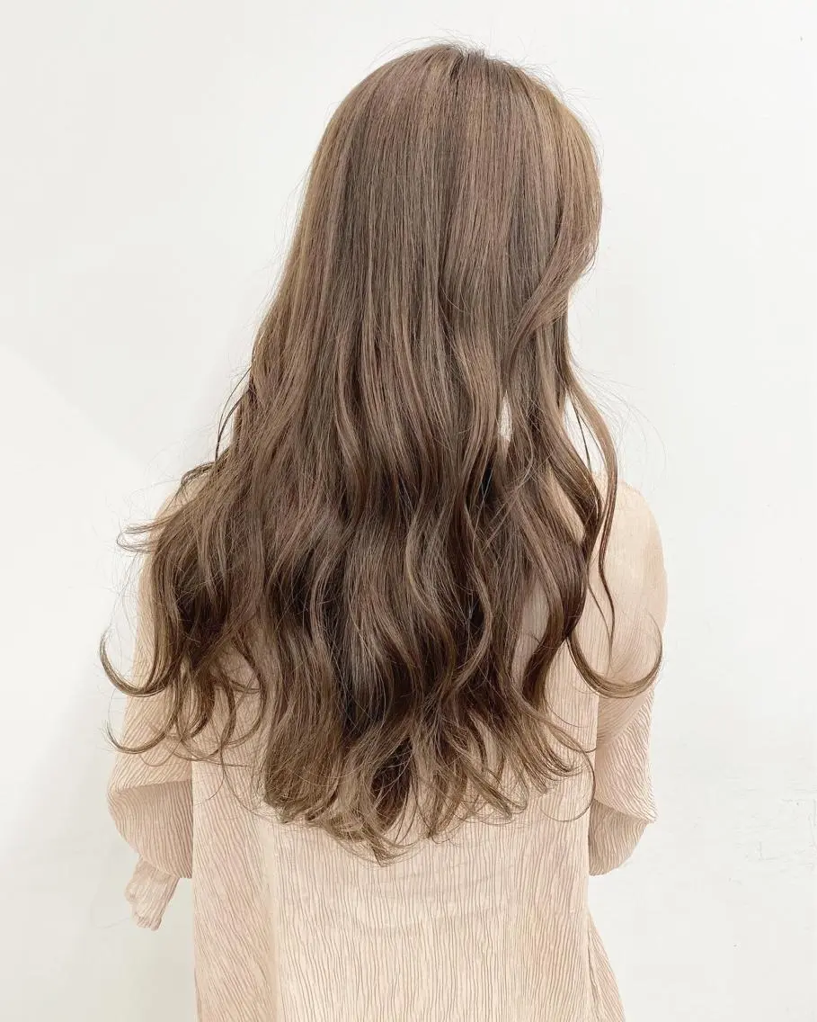 ロング カラー ヘアアレンジ アディクシーカラー 透明感カラー 【公式】amble luxe池袋東口🩷のヘアスタイル