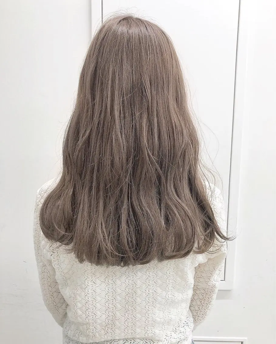 ロング カラー ダブルカラー 【ブリーチカラー】 🌈ALIVE若山葵のヘアスタイル