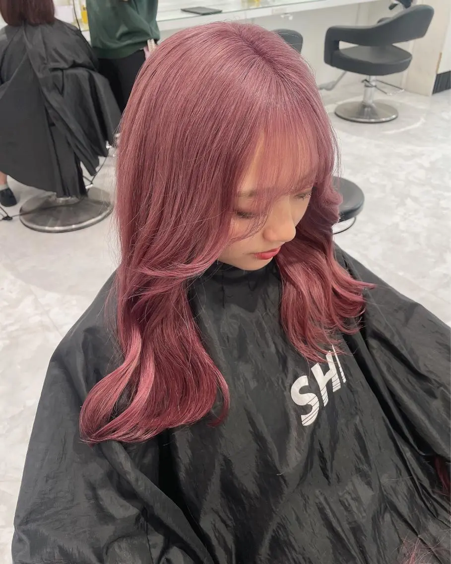 ロング カラー ヘアカラー 💗🤍透明感カラー 🤍💗kanonのヘアスタイル