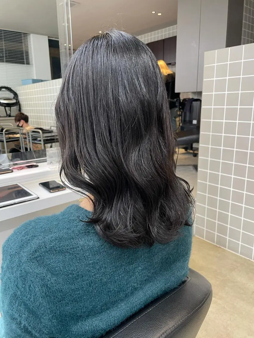 セミロング 【美容室が苦手な方 専問美容室】MIHOのヘアスタイル