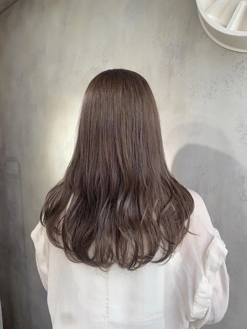 ロング カラー 梅田美容室 山崎海波のヘアスタイル