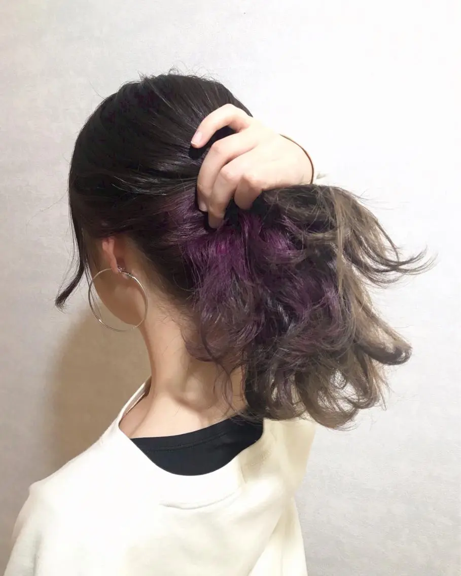セミロング カラー 🧡色落ちまで2度 楽しめる🧡ヨシキのヘアスタイル