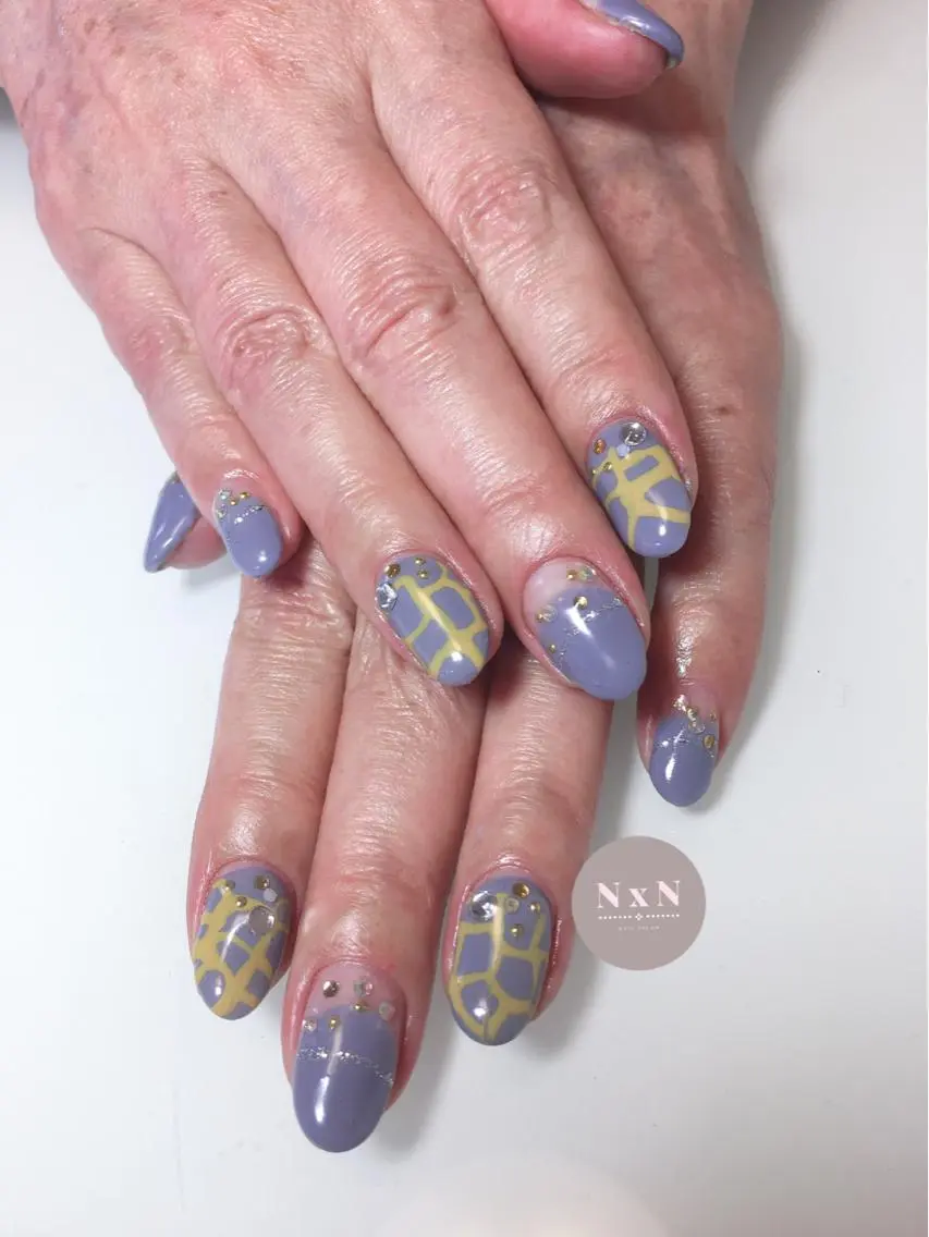 ネイル ジェルネイル ぷっくりネイル nail salon N×Nのネイルデザイン