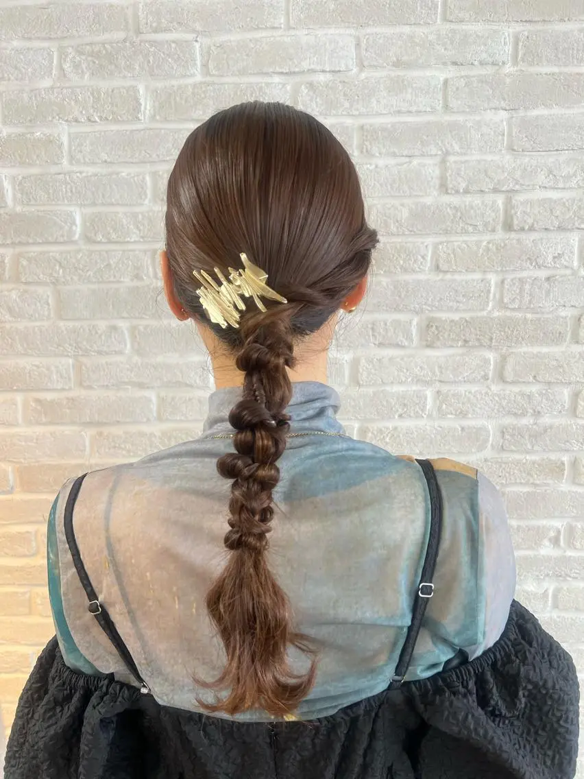 ロング ヘアアレンジ Topstylist YUKIのヘアスタイル