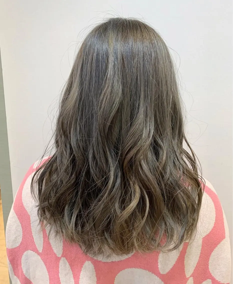 ロング カラー box mico. mutsumiのヘアスタイル