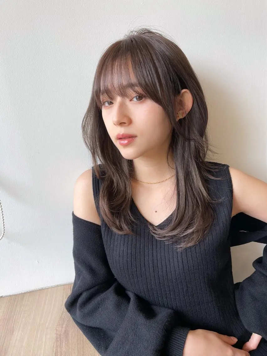 セミロング カット 縮毛矯正 トリートメント 🫧美髪縮毛矯正 🫧SEKIのヘアスタイル