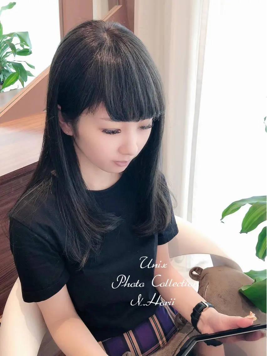 ロング カラー ヘアアレンジ UNIX N.horiiのその他イメージ