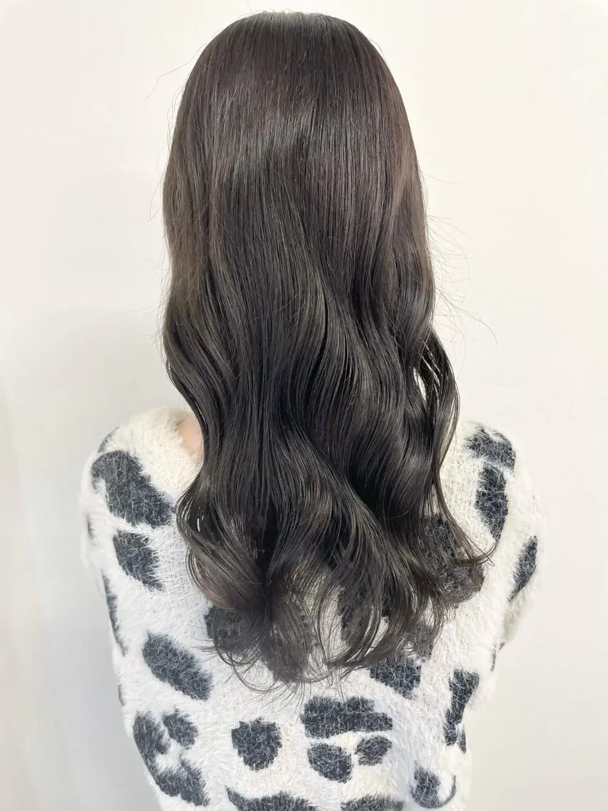 ロング カラー ブリーチなし透明感 🍀梅田・増田のヘアスタイル