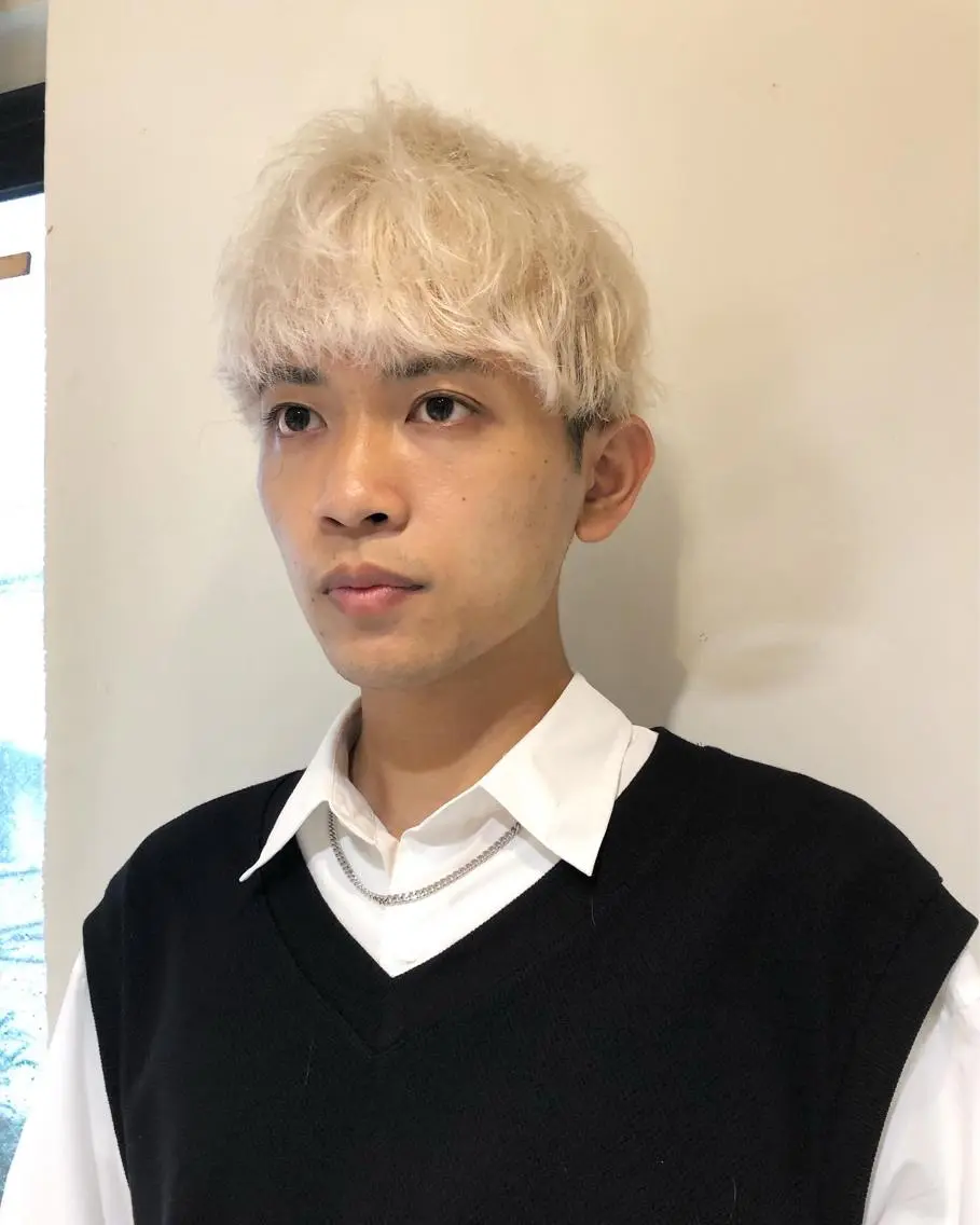 カラー ヘアアレンジ メンズ カット ヘアカラー トリートメント ヘアセット メンズ特化✂️栗原 侑也のヘアスタイル