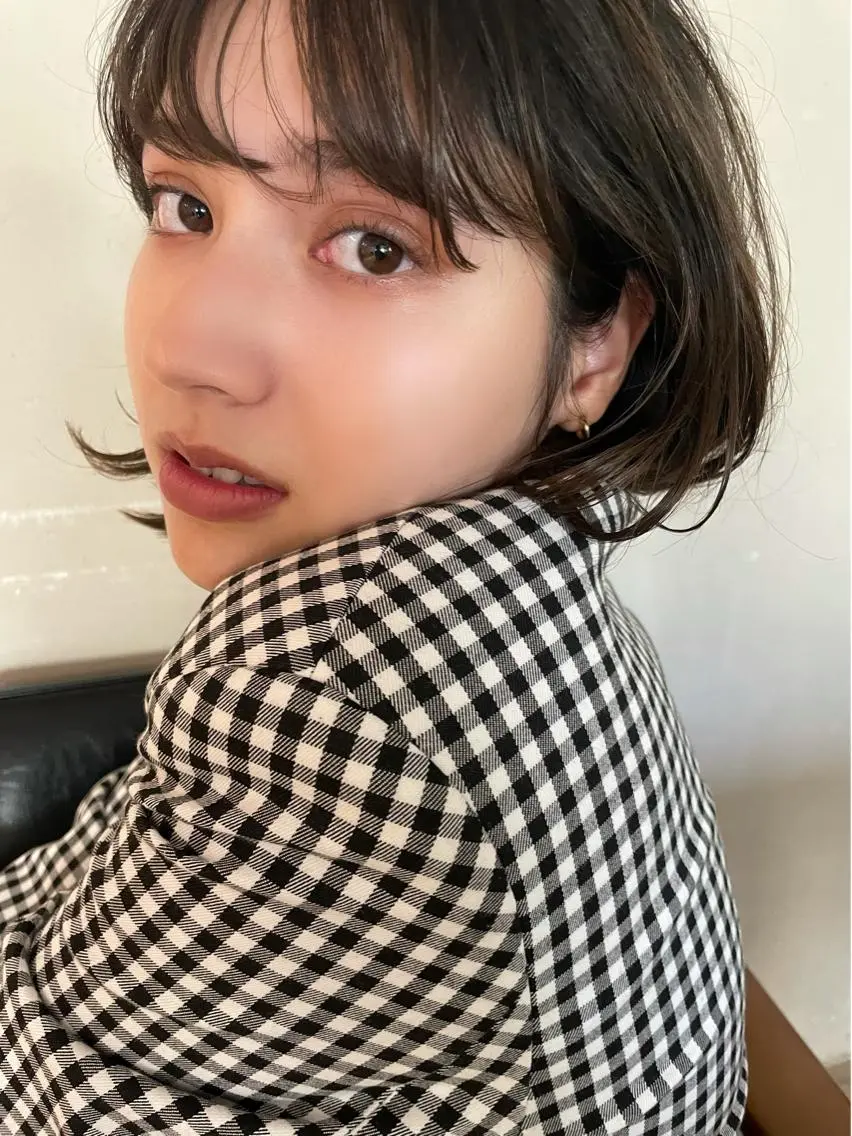 ショート minatsu 東京の技術を京都でのヘアスタイル