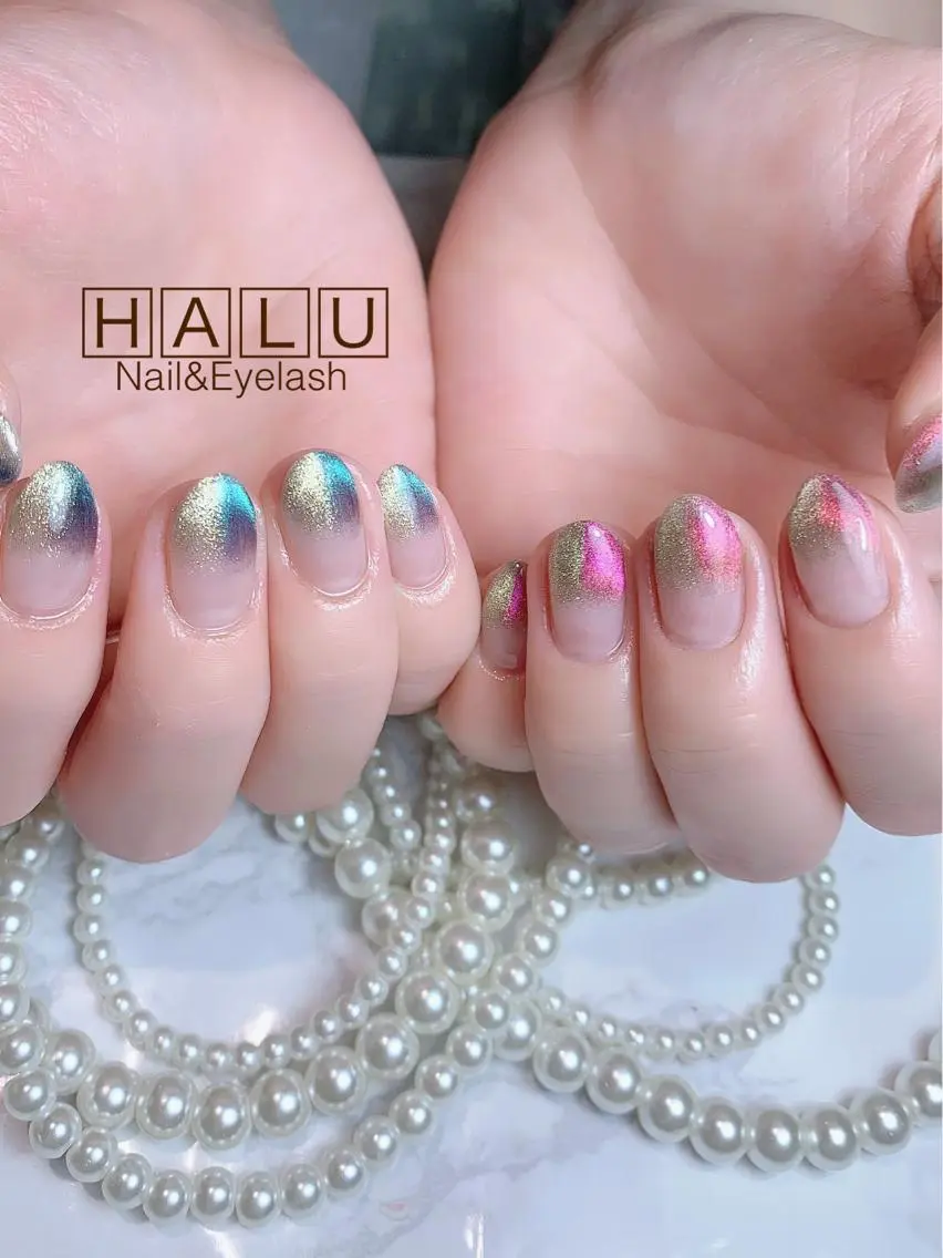 ネイル マグネットネイル HALU ハルのネイルデザイン