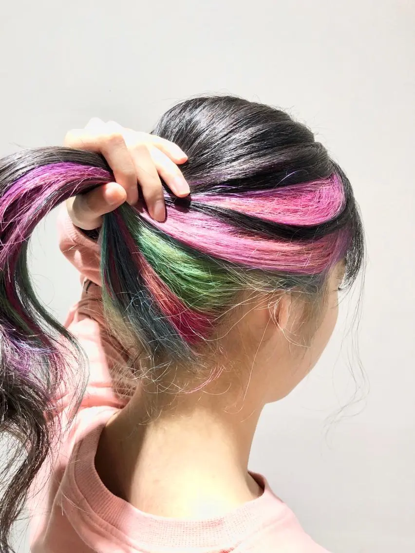カラー ヘアカラー トリートメント ｲﾝﾅｰｶﾗｰ屋さん 🫧伊藤拓実のヘアスタイル
