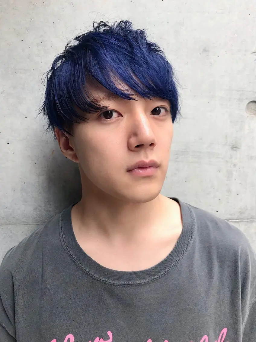 ショート カラー メンズ 山下 亮輔のヘアスタイル