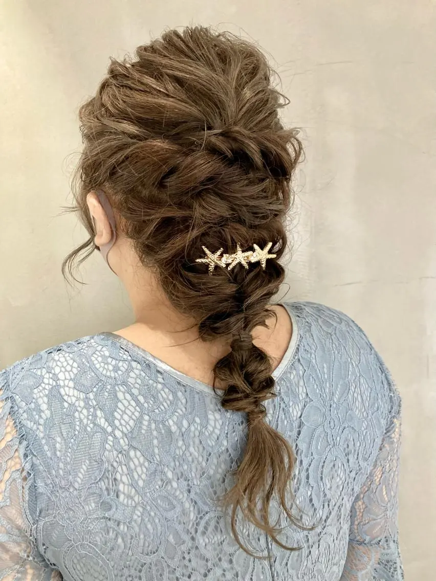 ヘアアレンジ ヘアセット Larry🌼中下 美香のヘアスタイル
