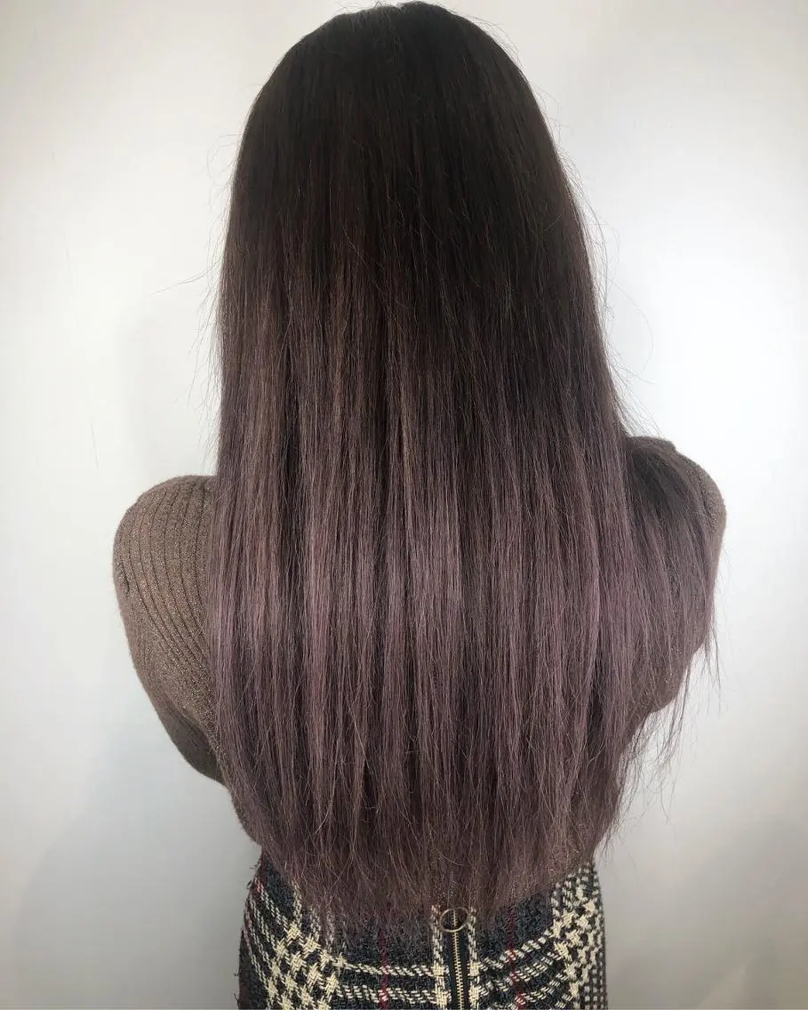 ロング 髪質改善 カット ヘアカラー トリートメント デザインカラー Lienのヘアスタイル