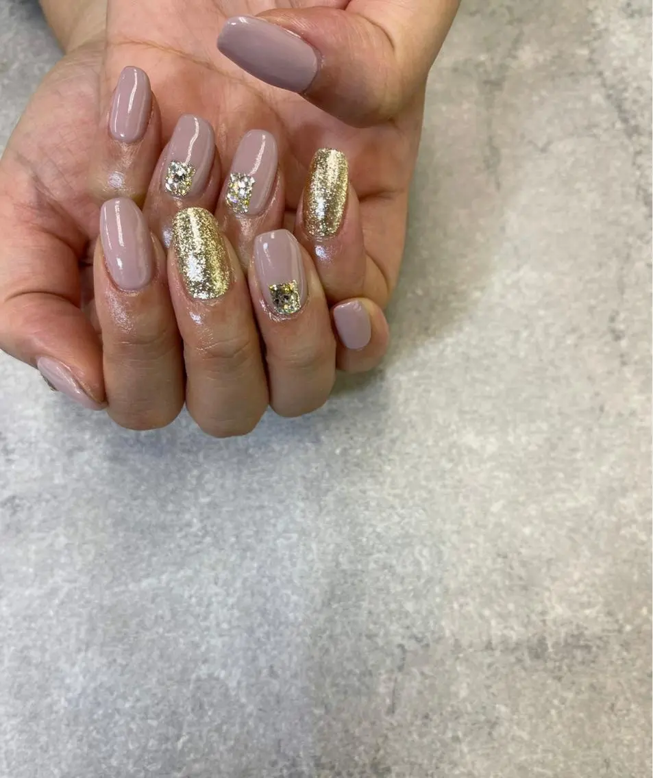 ネイル オフィスネイル ワンカラーネイル FASTNAIL PLUS 新宿店のネイルデザイン