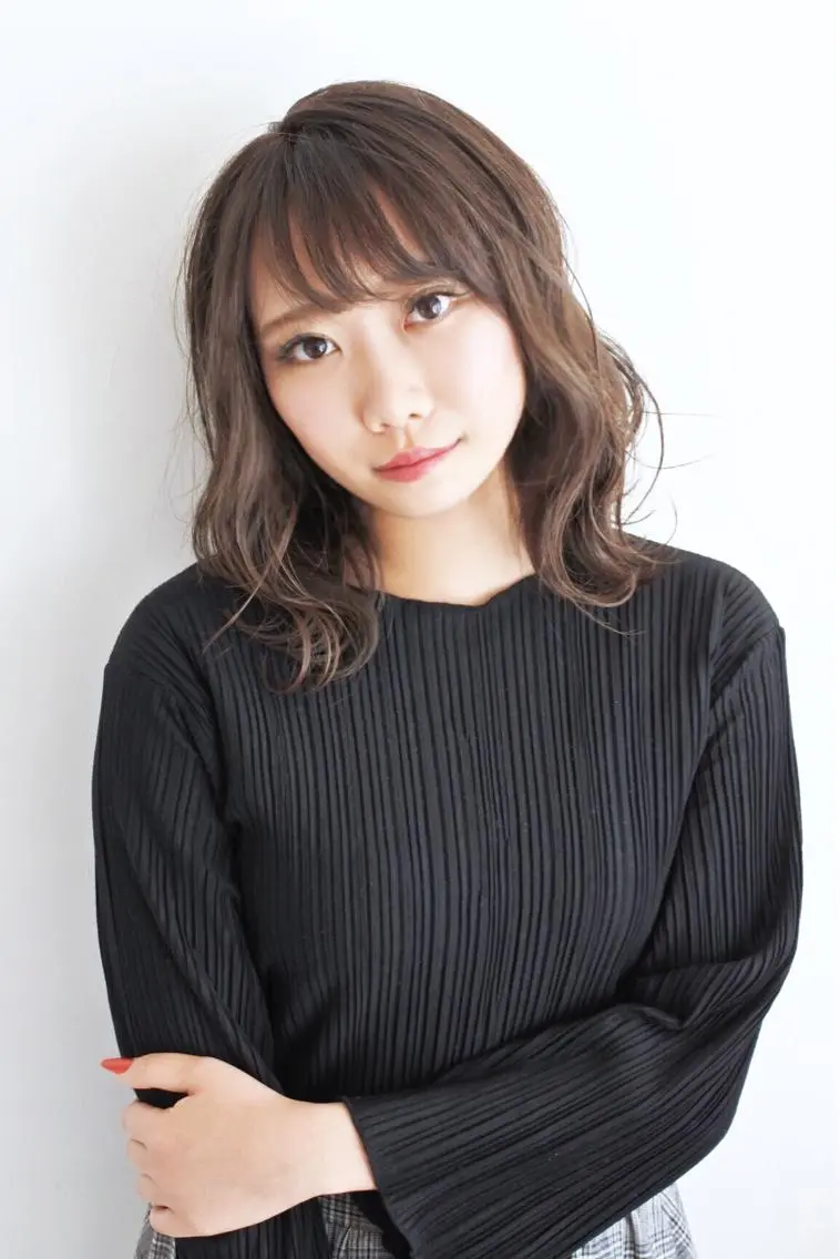 ミディアム カラー ヘアカラー トリートメント 松田 光雄のヘアスタイル