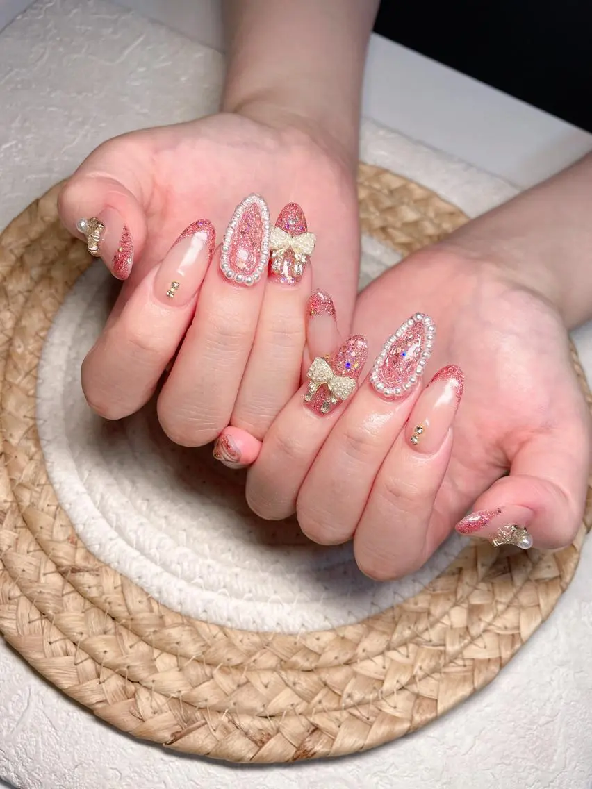 ネイル M🌷nail 長さだし専門店のネイルデザイン