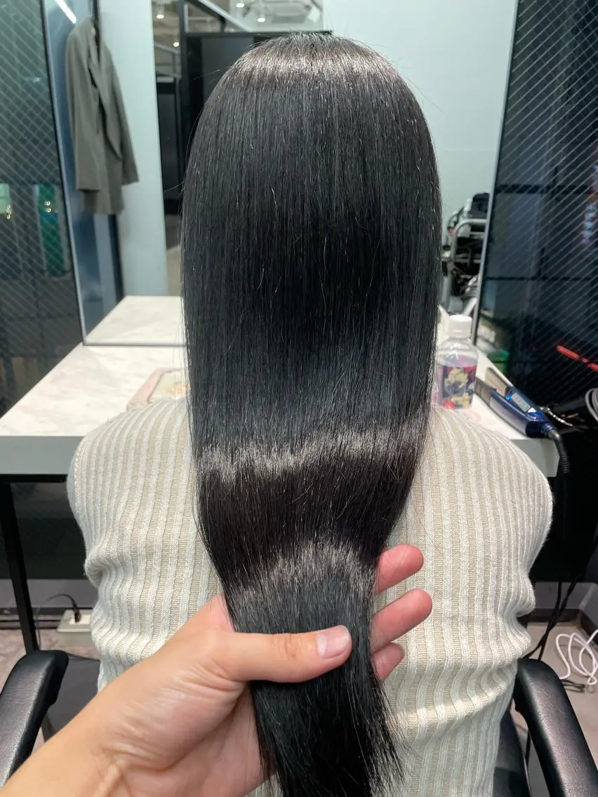 ミディアム 韓国ヘア 店長NEGIのヘアスタイル