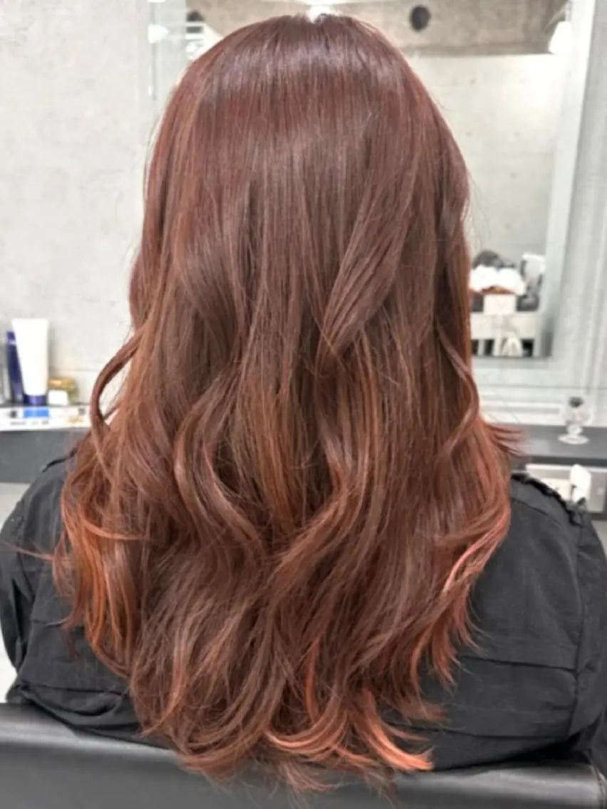 ロング カラー ヘアアレンジ カット ヘアカラー ❇️安達 優心❇️ レイヤー/艶髪特化のヘアスタイル