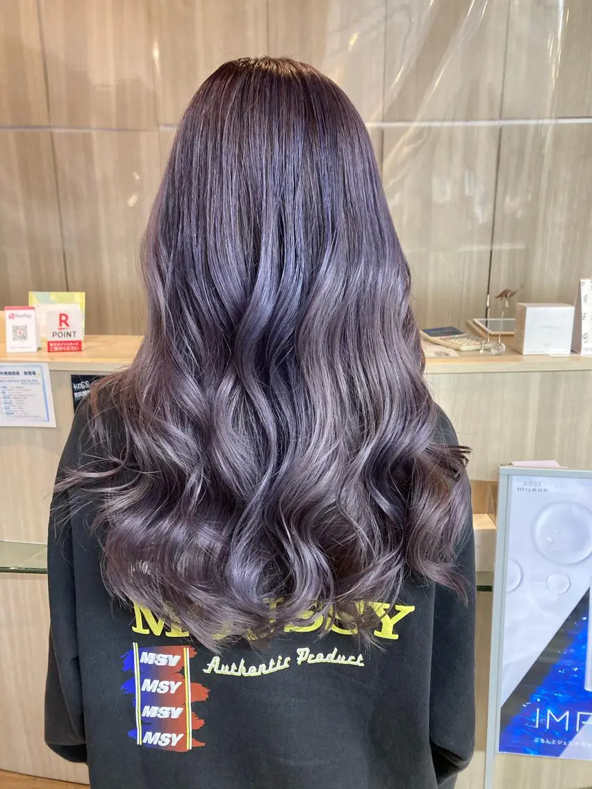 ロング カラー カット ヘアカラー トリートメント ヘアセット ✂️似合わせの魔術師 石田一樹✂️のヘアスタイル