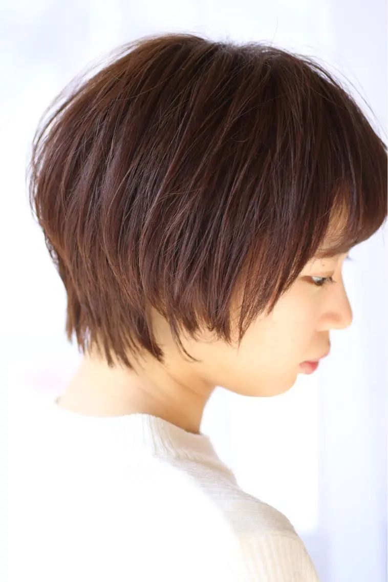 ショート ショートヘア 岡本 一平のヘアスタイル