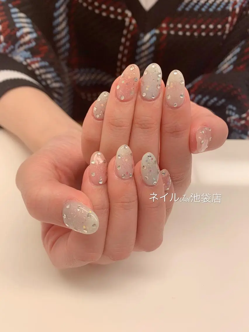 セミロング ネイルJaol 池袋のネイルデザイン