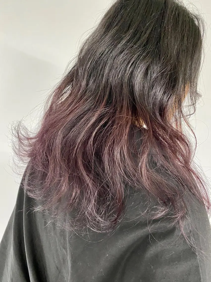 ロング カラー KOOKI スティードトーキョーのヘアスタイル