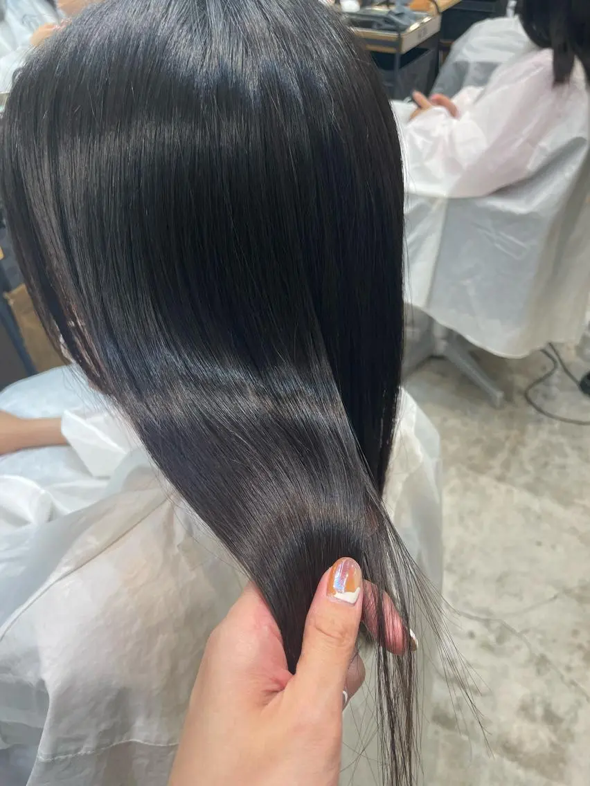 セミロング トリートメント 似合わせカット‪// 鶴我万唯華のヘアスタイル