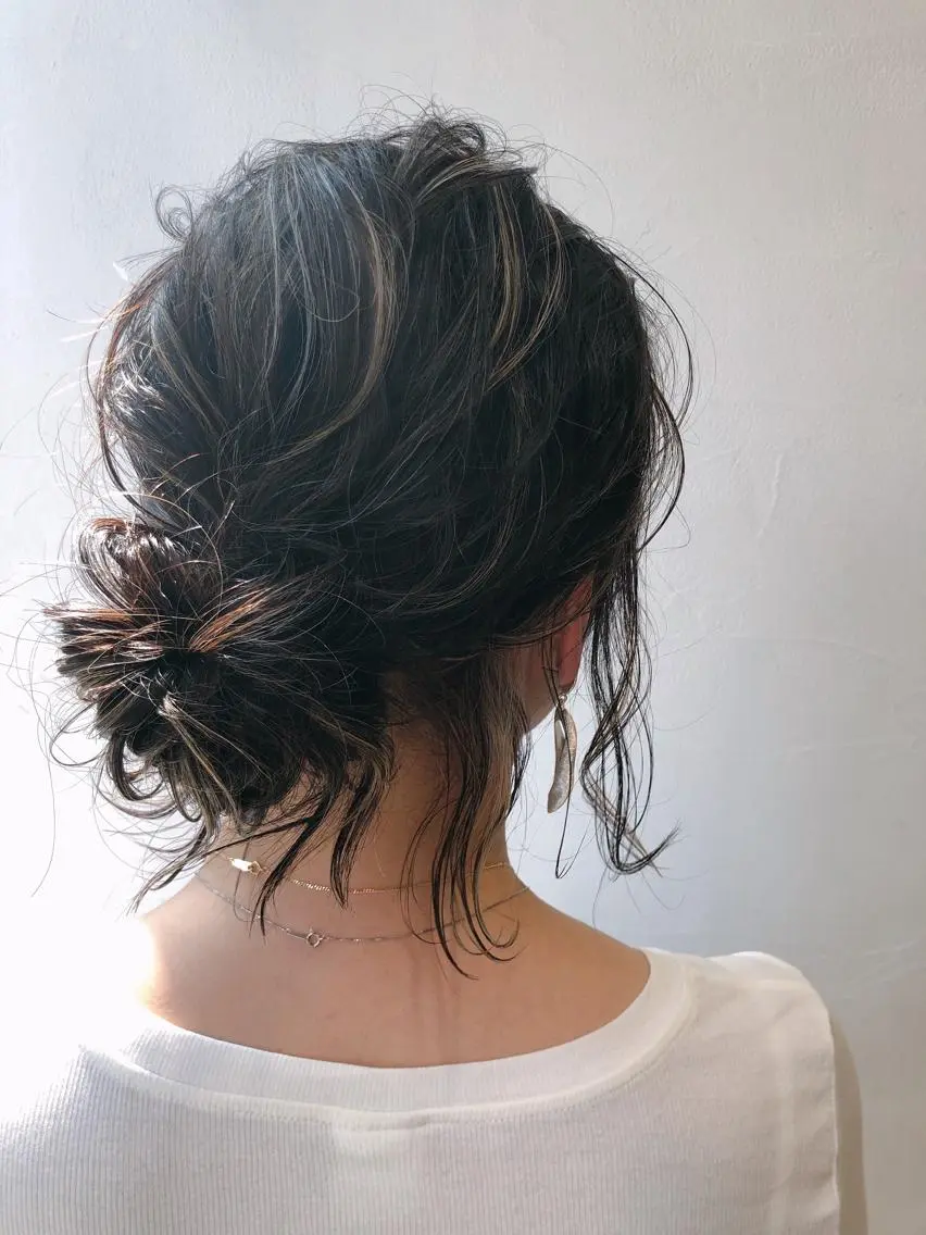 ミディアム カラー ハイライトカラー ハイライト メンズカット特化柏駅 徒歩3分LOUのヘアスタイル
