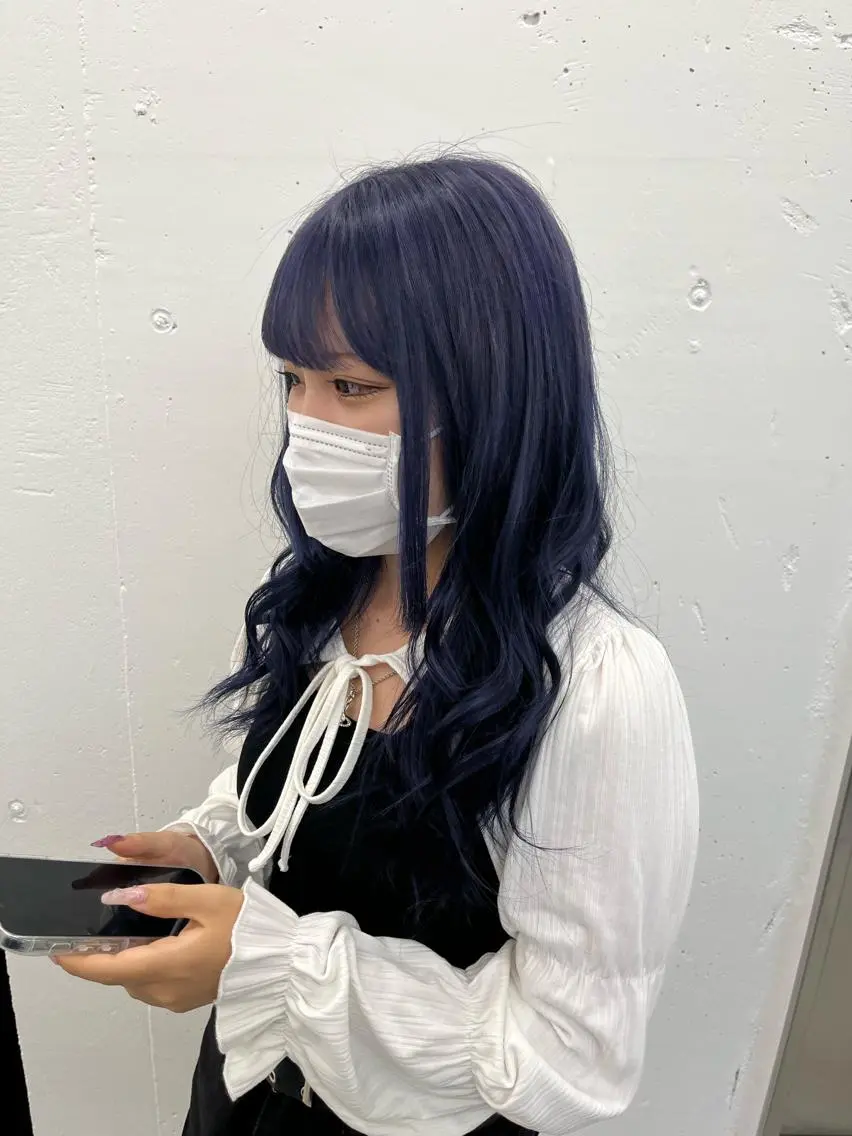 ロング カラー 🫧‪Ameri🫧 Emma ecoleのヘアスタイル