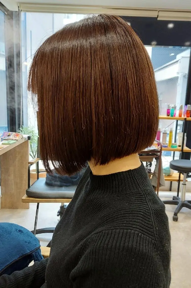 ミディアム ボブ 大橋 弘一のヘアスタイル
