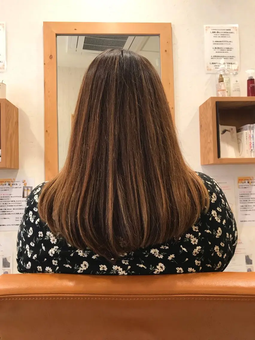 セミロング TELA HAIR 幕張本郷店 千尋のヘアスタイル