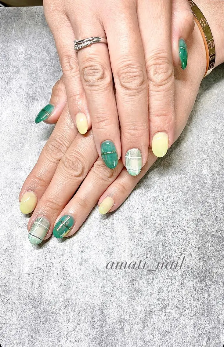 ネイル フレンチネイル ミラーネイル ニュアンスネイル ワンカラーネイル 春ネイル ハンドネイル amati_nail TAKAKOのネイルデザイン