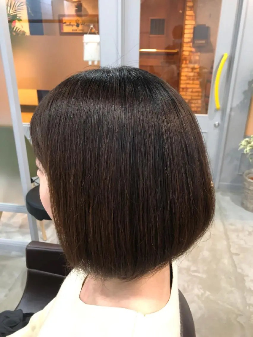 ミディアム カラー カット ヘアカラー トリートメント hair care ACRO店長 谷のヘアスタイル