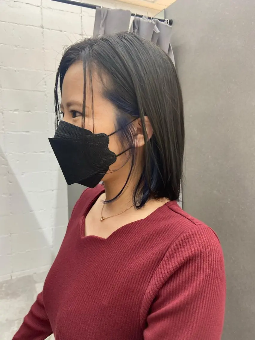 ミディアム ヘアカラー 🦋髪質改善🦋 眞井琴美のヘアスタイル