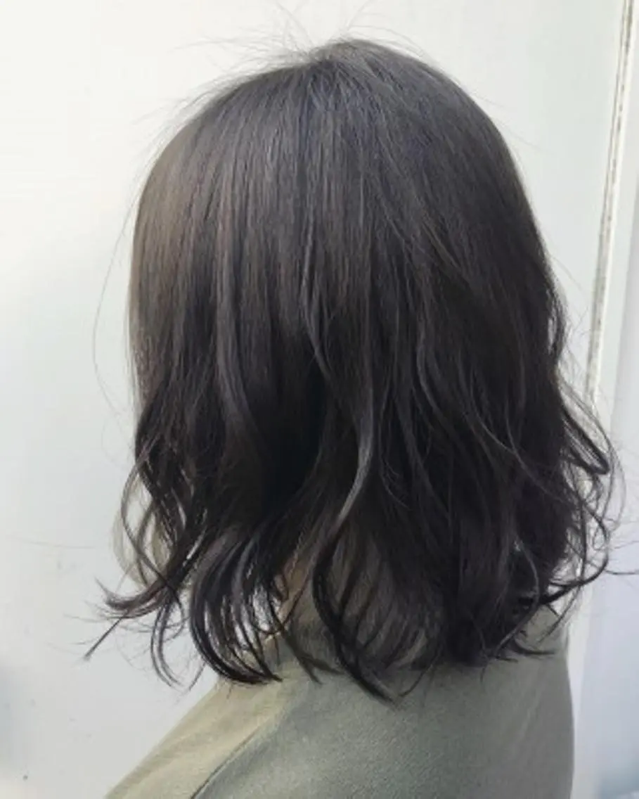 ミディアム 🍀失敗しない 縮毛矯正熊谷竜馬🍀のヘアスタイル