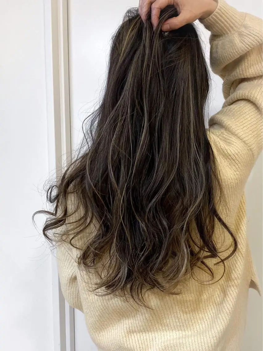 ロング カラー 🍀ブリーチ/艶カラ ー🍀 コイケのヘアスタイル