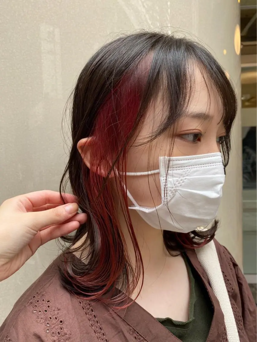 ミディアム 大谷 竜也のヘアスタイル