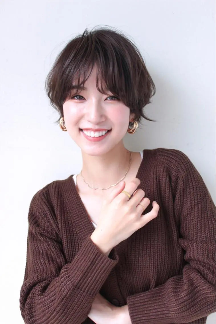 ショート ショートヘア カット ヘアカラー トリートメント ✨レイヤーお任せ✨ 林有里子のヘアスタイル