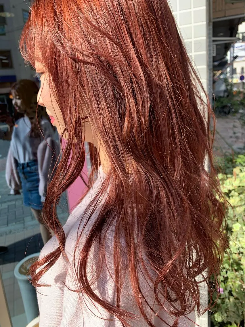 ロング カラー ヘアカラー トリートメント ヘアセット 🌸スタイリスト 山浦美恵のヘアスタイル