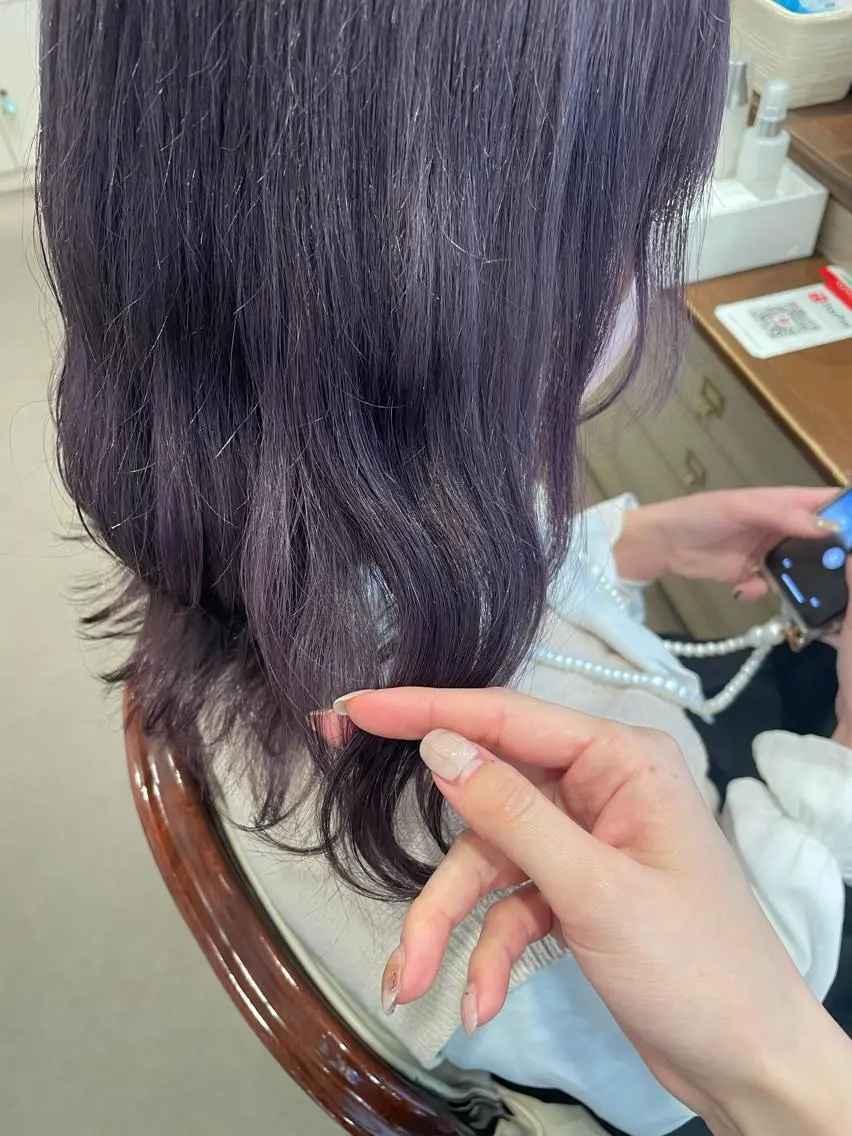 カラー ヘアカラー 🍪ﾖｼｲﾊﾙﾈ🍪 ﾗﾍﾞﾝﾀﾞｰｶﾗｰのヘアスタイル