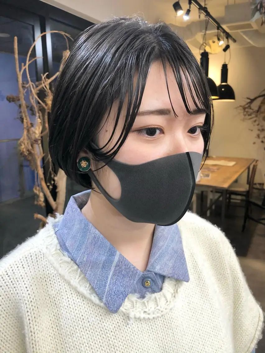 ショート ショートボブ ボブ ショートヘア カット 千葉 郁也のヘアスタイル