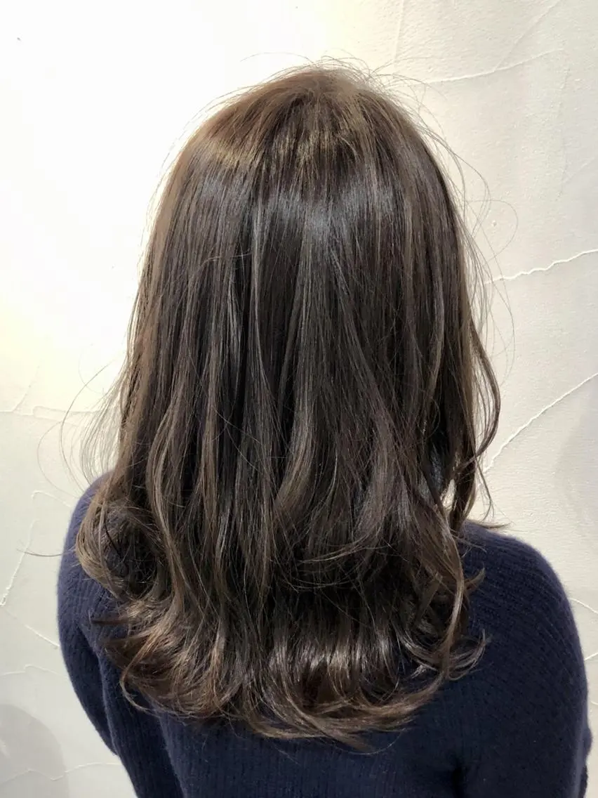カラー RINA 🩵のヘアスタイル