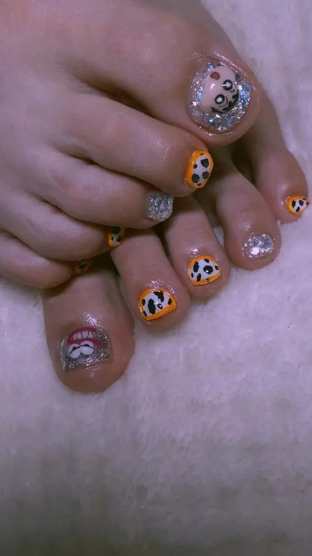 ネイル キッズ メンズ ヘアアレンジ パーマ マツエク・マツパ アイブロウ 持ち込み 424 nailsのネイルデザイン