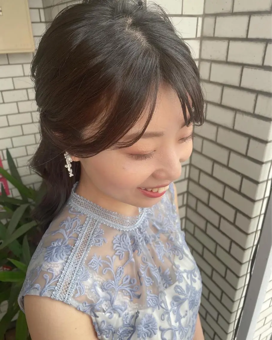 キッズ マツエク・マツパ ヘアメイク10年から 美容師💄Anriのヘアスタイル